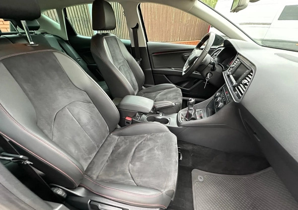 Seat Leon cena 47900 przebieg: 170000, rok produkcji 2014 z Warszawa małe 436